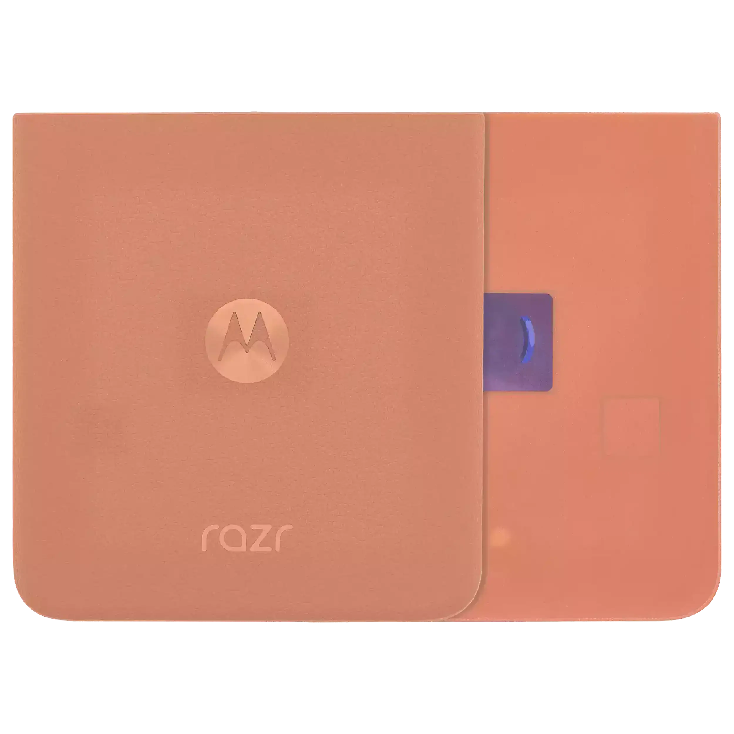 Backcover Motorola Razr Plus/50 Ultra Original OEM Peach Fuzz