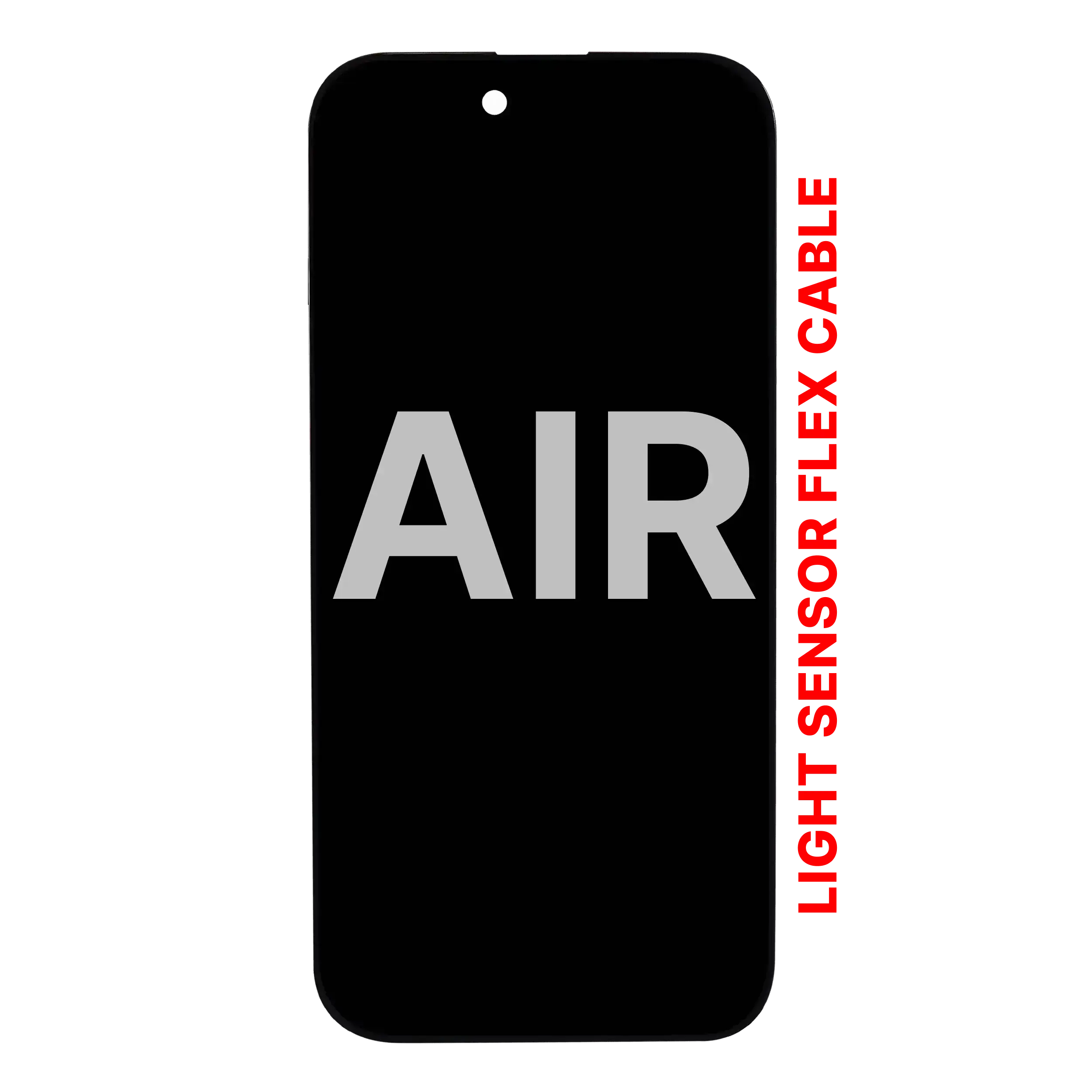OLED-Display Compatible für iPhone Air mit Light Sensor Flex Cable (gebrauchter OEM-Ausbau, Qualität A)
