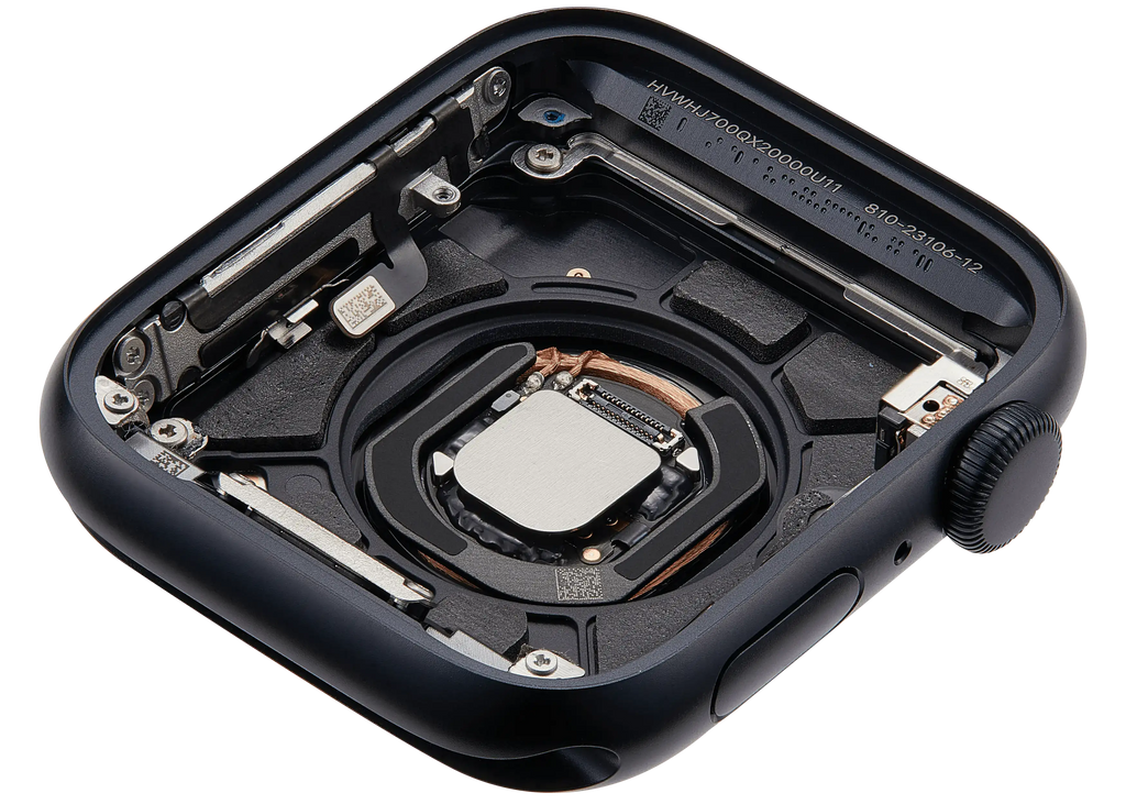 Backcover/Rahmen für Watch Series SE 3rd (44MM) (gebrauchter OEM-Ausbau, Qualität A) (GPS Version) (Aluminum / Midnight)