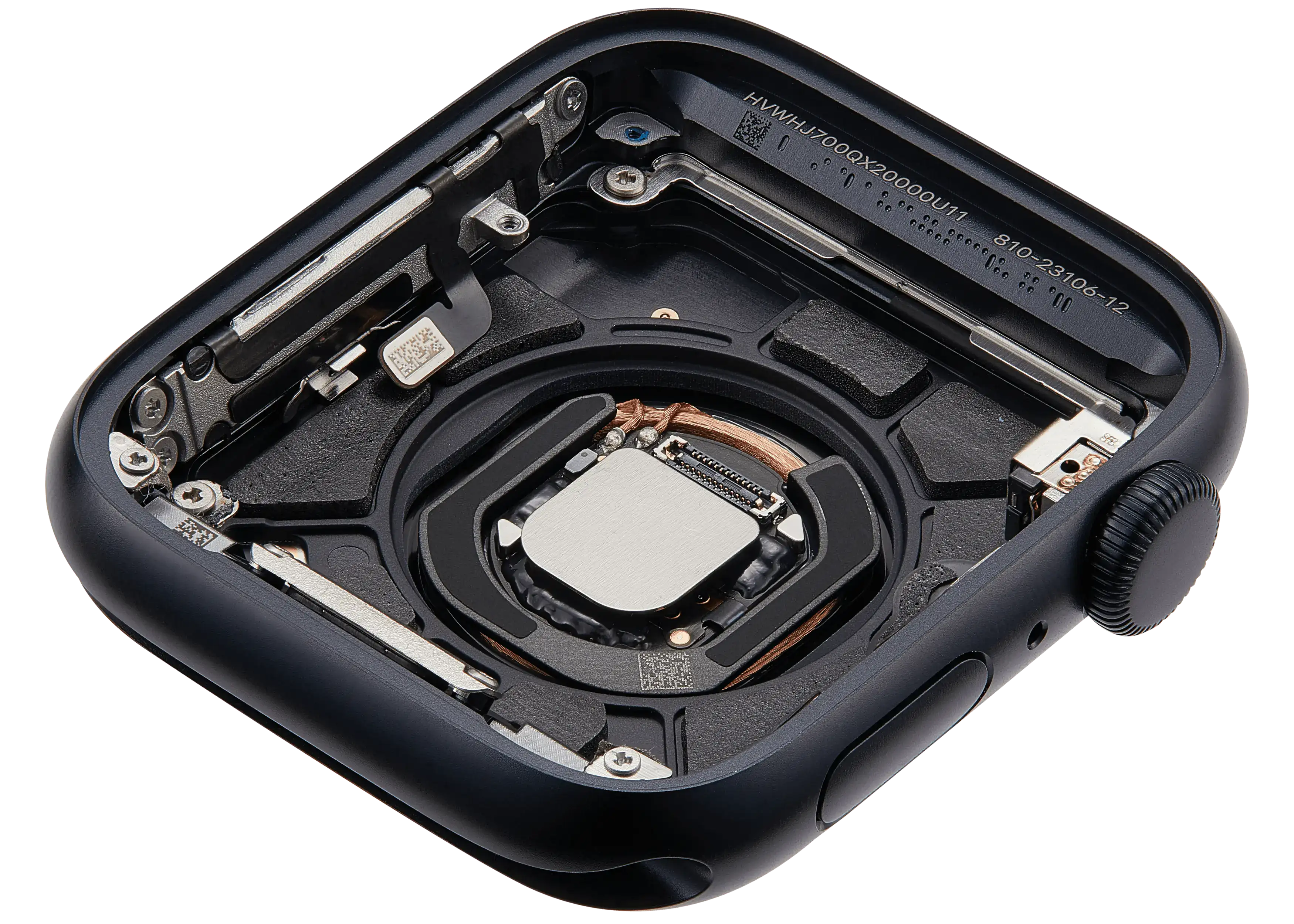 Backcover/Rahmen für Watch Series SE 3rd (44MM) (gebrauchter OEM-Ausbau, Qualität A) (GPS Version) (Aluminum / Midnight)