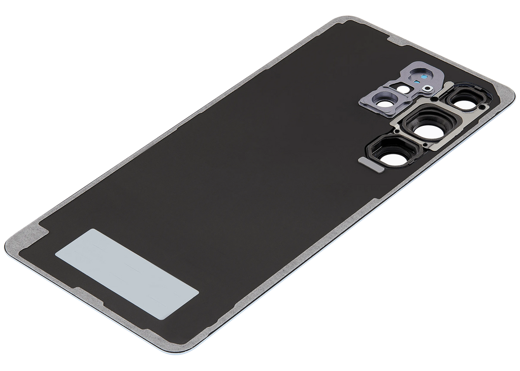 Backcover Glass mit Camera Lens für Samsung Galaxy S26 Ultra (Aftermarket Plus) (Schwarz)