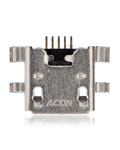 Micro-B 5-pin charging port 4 anchor points soldering required (C071)