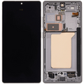 OLED-Display mit Rahmen für Samsung Galaxy S25 Ultra 5G (US & International) (Aftermarket Plus) (120Hz) (Titanium Pink Gold / Jade Green / Grey)