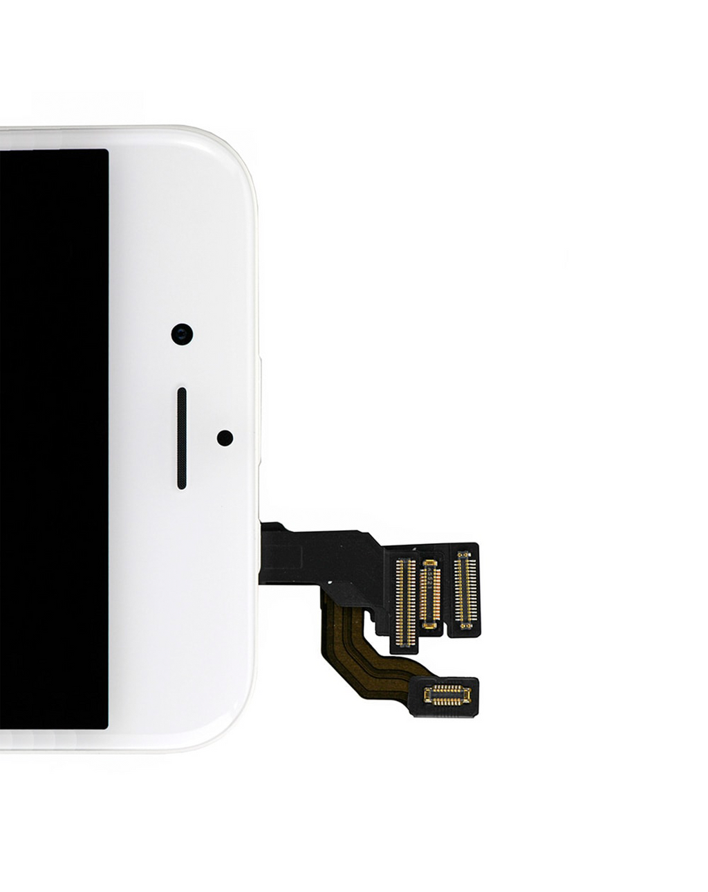 Complete LCD-Display für iPhone 6 (mit Front Camera: Prox Sensor & Ear Speaker) (Aftermarket Plus Quality: XO6) (Weiß)
