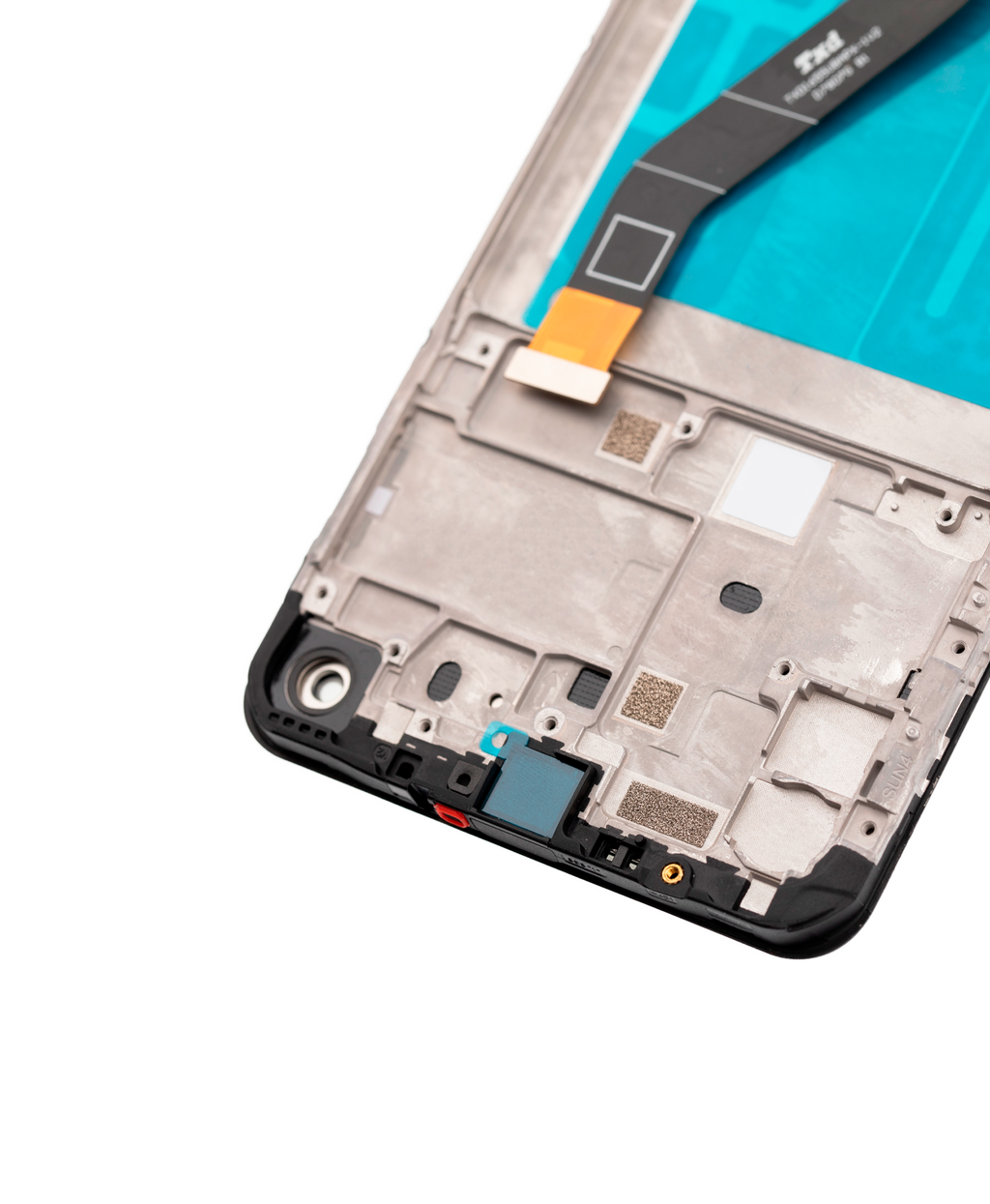 LCD-Display mit Rahmen für Samsung Galaxy A21 (A215 / 2020) (Alle Farben) (Refurbished)