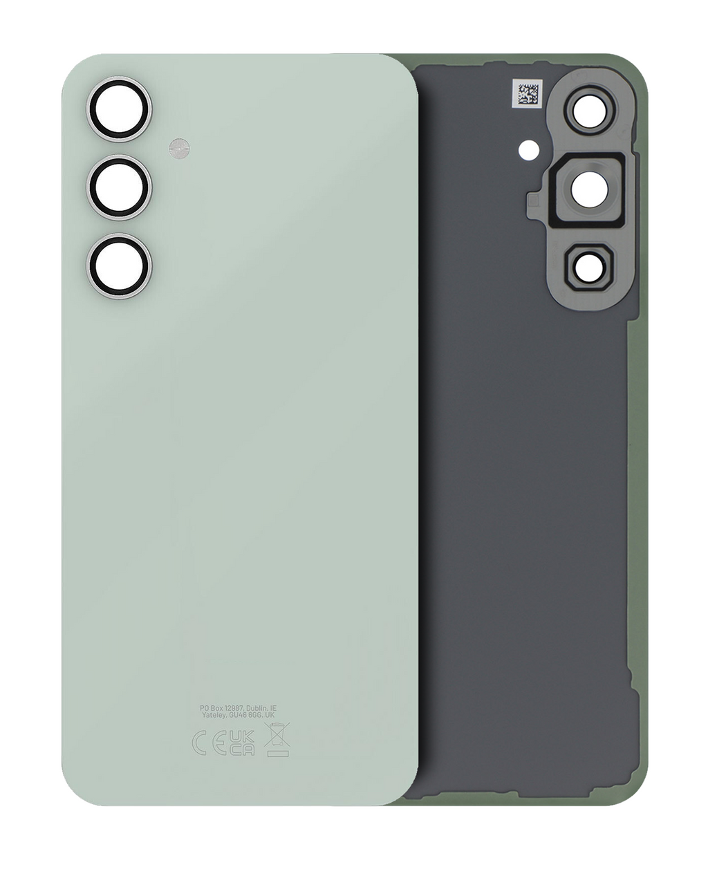 Backcover mit Kameralinse für Samsung Galaxy S23 FE (Service Pack) Mint