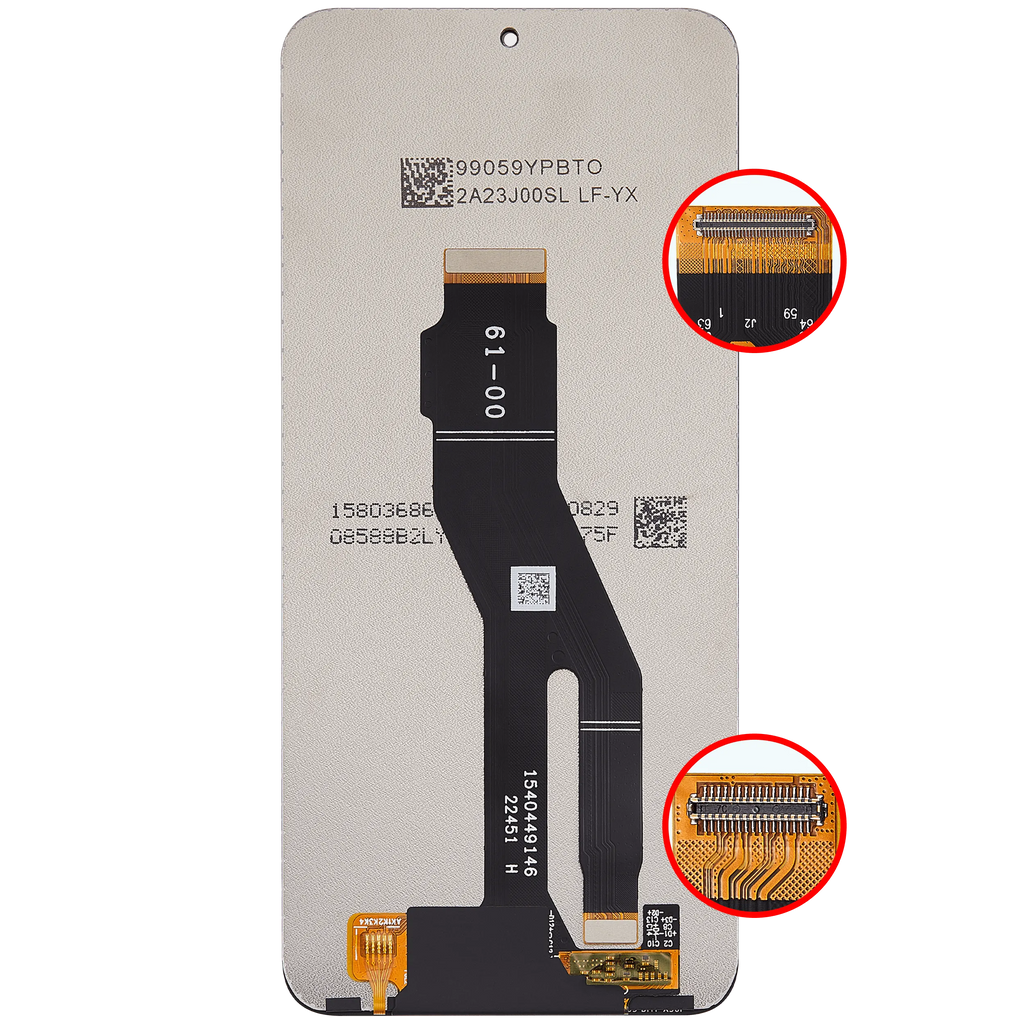 LCD-Display ohne Rahmen für Honor X8A / X50i / 90 Lite (Aftermarket Plus) (Alle Farben)