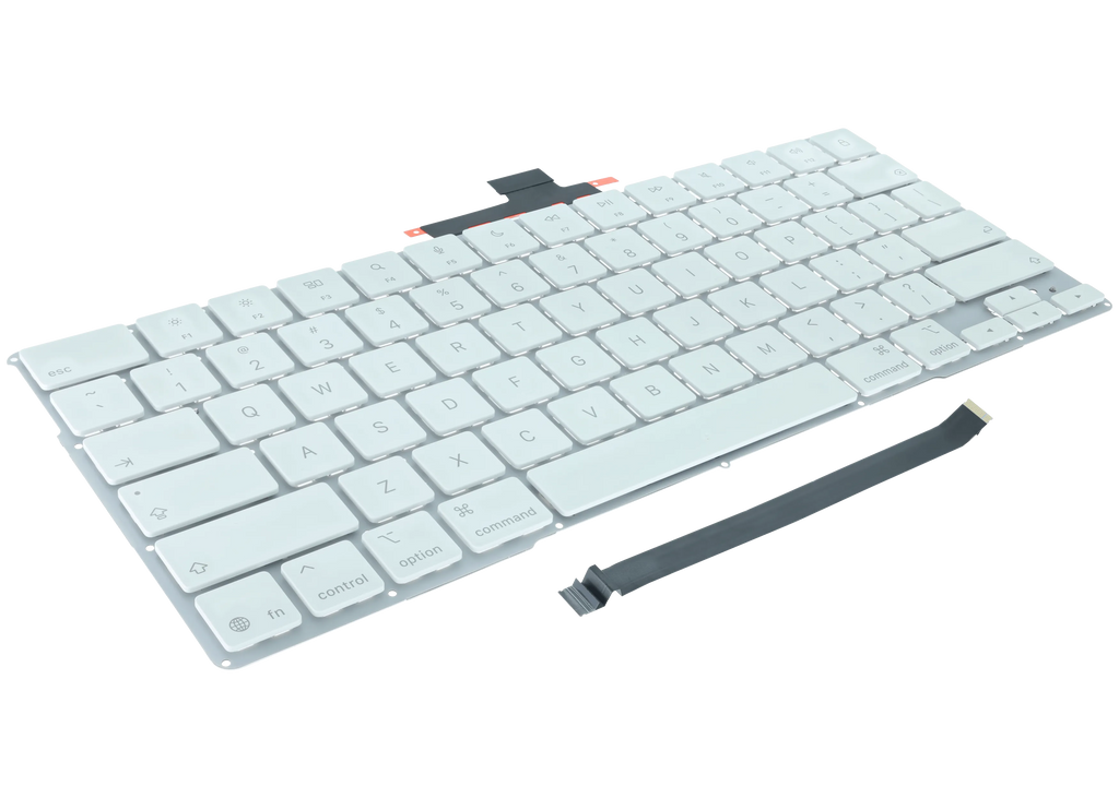 Keyboard (ANSI US) (No Touch ID) für MacBook Neo (2026) (Original OEM) (Silber)