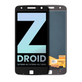 LCD-Display ohne Rahmen Moto Z Droid Schwarz OEM