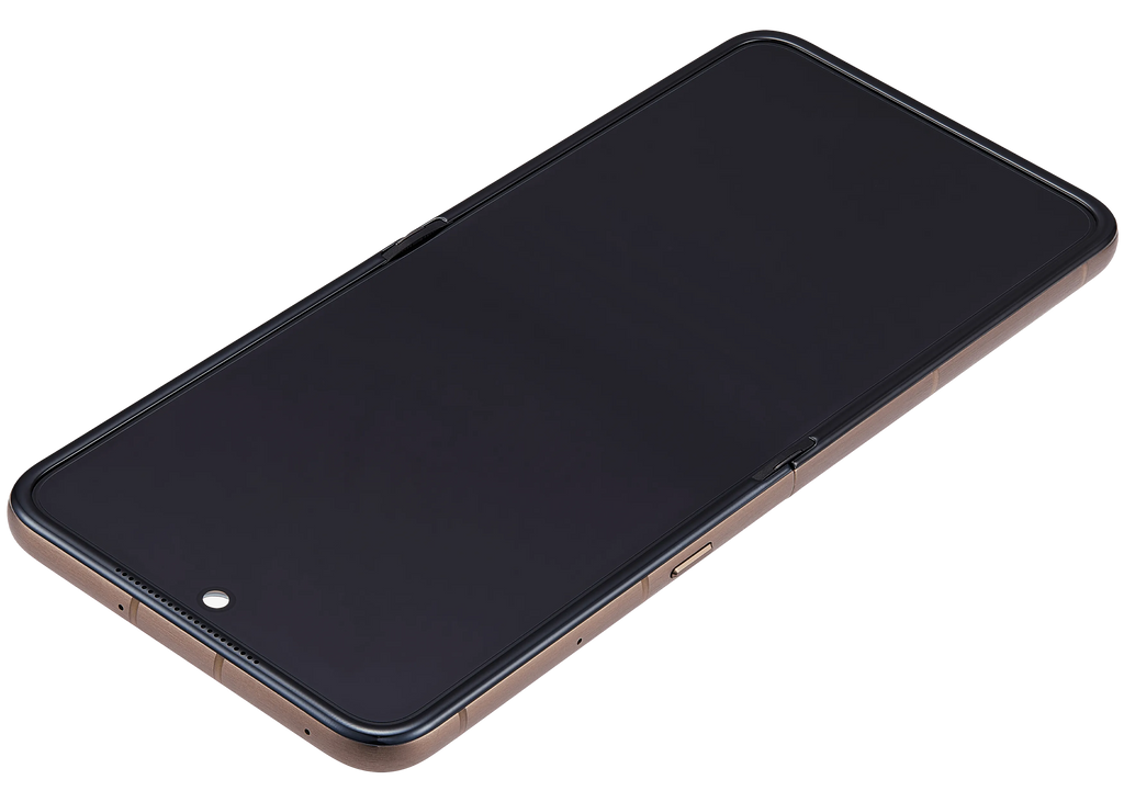 OLED-Display mit Rahmen für Motorola Razr Ultra 2026 / Razr 70 Ultra (XT2655 / 2026) (Refurbished) (Cocoa)