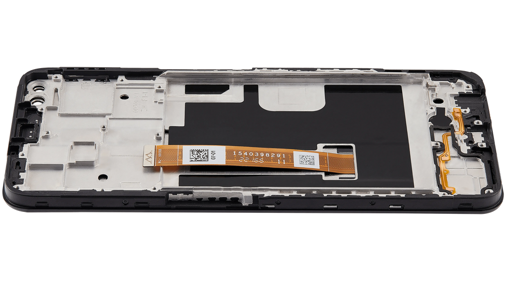 OLED-Display mit Rahmen Compatible für Oppo A92s (2020) (Refurbished) (Alle Farben)