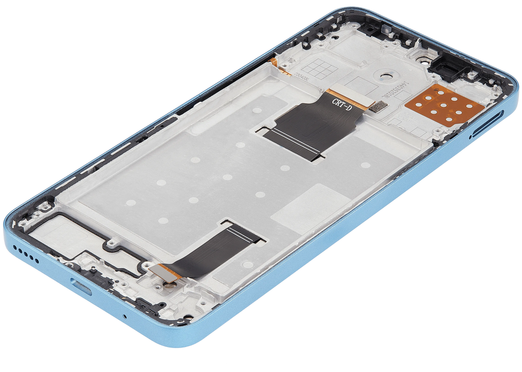 LCD-Display mit Rahmen für Honor X8A / X50i / 90 Lite (Refurbished) (Cyan Lake)