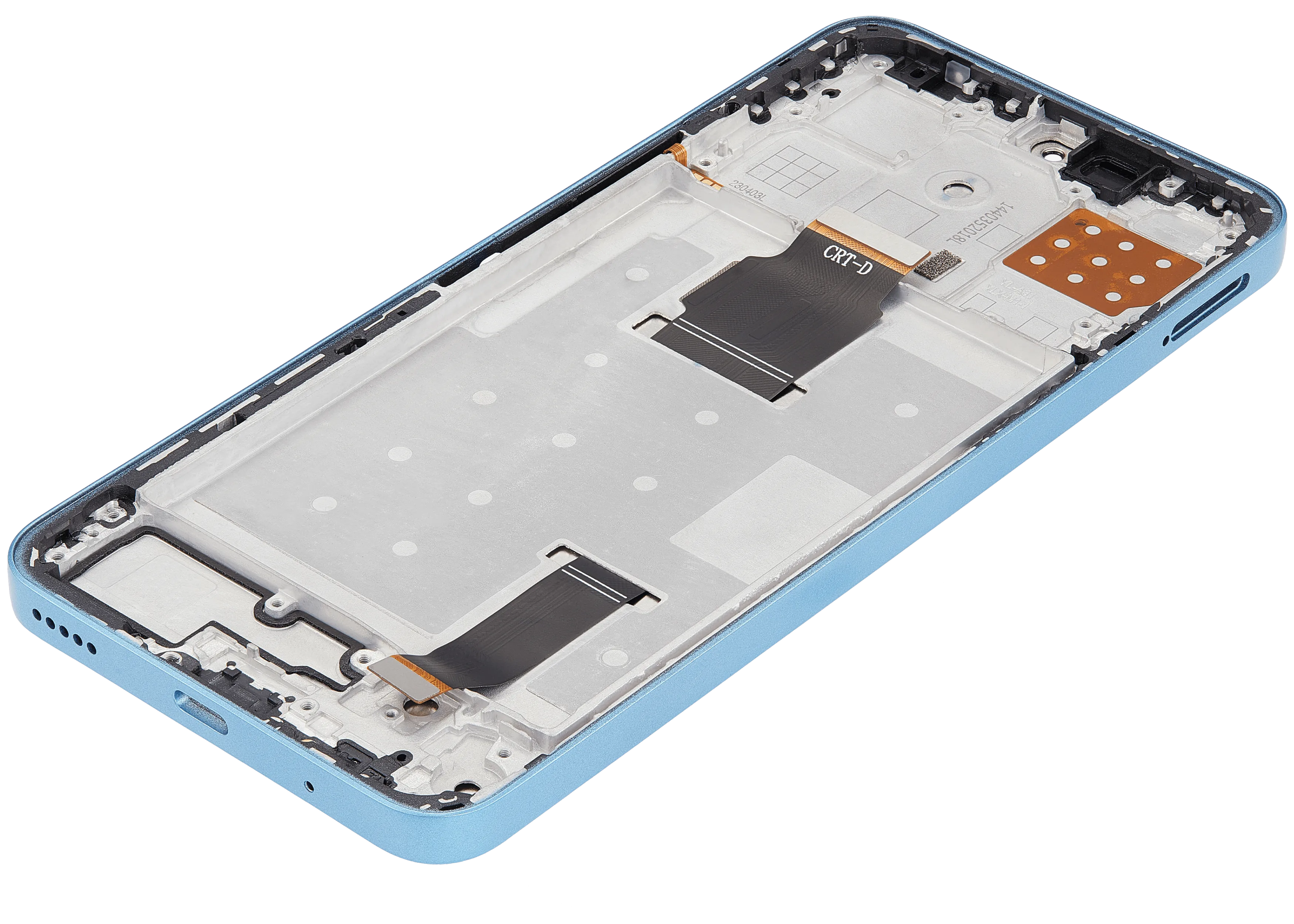 LCD-Display mit Rahmen für Honor X8A / X50i / 90 Lite (Refurbished) (Cyan Lake)
