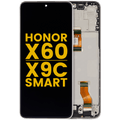 LCD-Display mit Rahmen für Honor X60 / X9c Smart (Refurbished) (Silber)