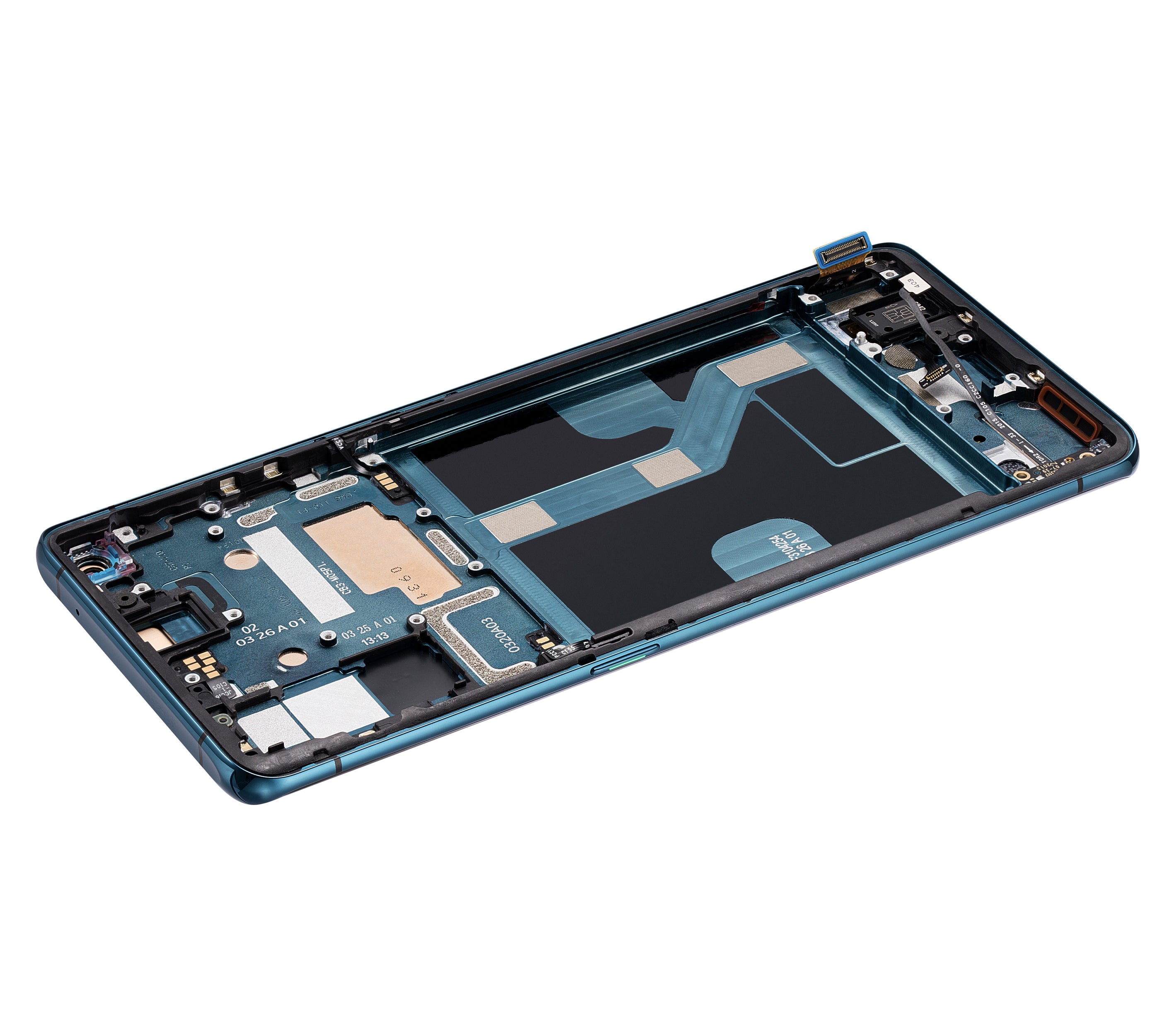 OLED Display with Frame for OPPO Find X2 (Refurbished) (Ocean)