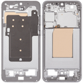 Midframe/Rahmen Compatible für Samsung Galaxy S25 FE 5G (US & Internationale Version) (Icyblue / White)