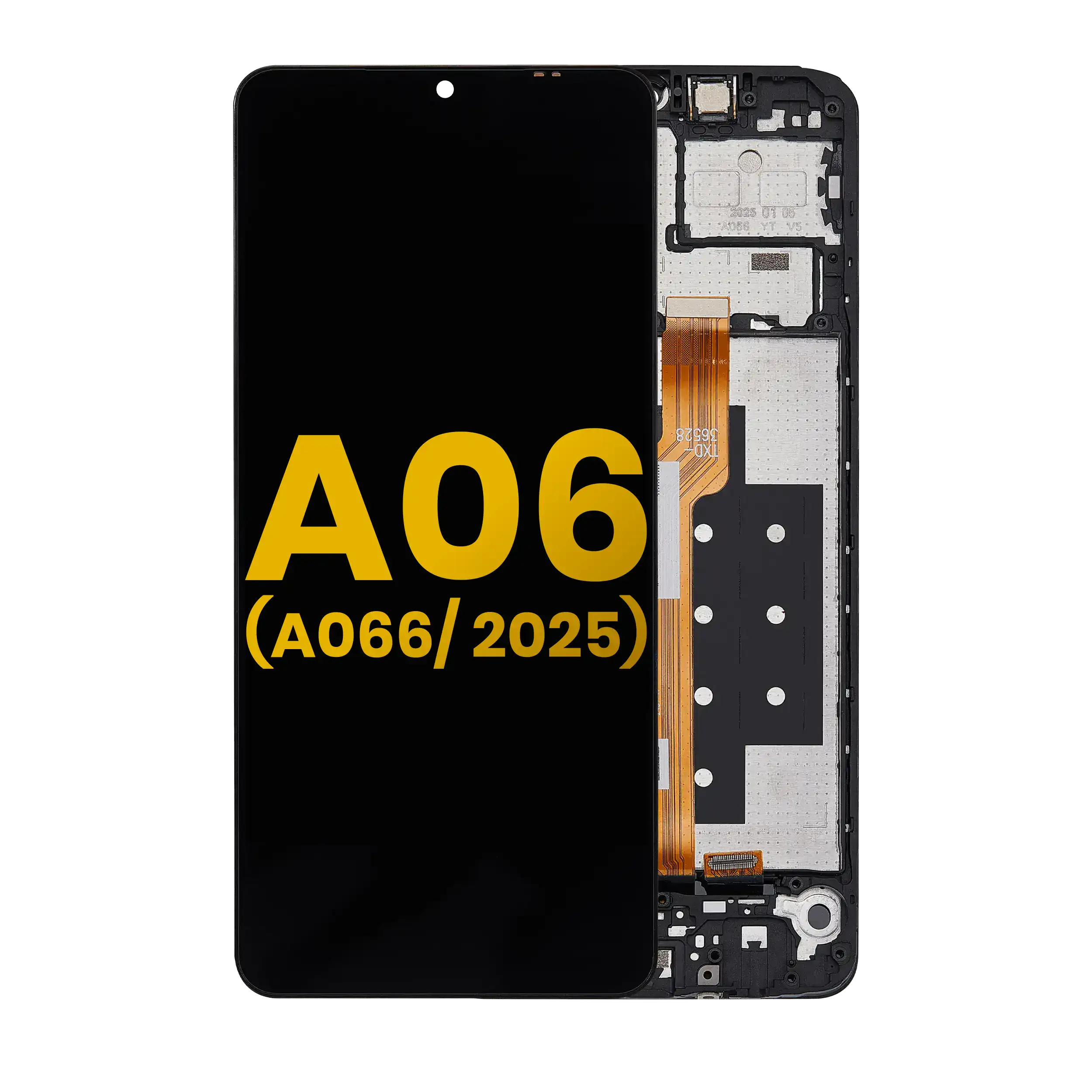 LCD Display with Frame for Samsung Galaxy A06 5G (A066/2025) (Refurbished) (All Colors)