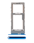 Single SIM Card Tray for Samsung Galaxy S20 / S20 Plus / S20 Ultra 5G (Aura Blue)
