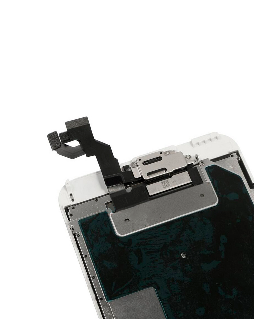 Complete LCD-Display mit Stahlplatte für iPhone 6S (mit Front Camera: Prox Sensor & Ear Speaker) (Aftermarket Plus) (Weiß)
