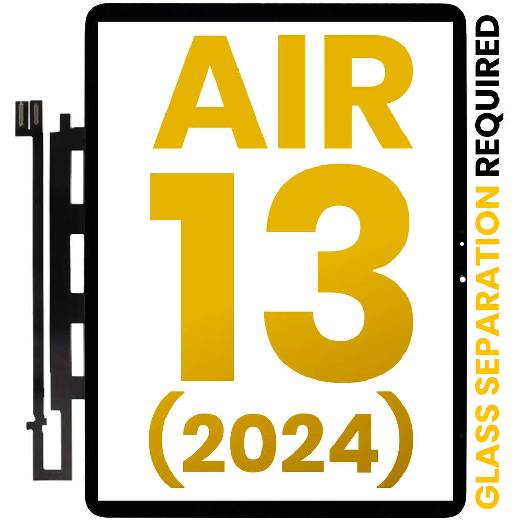 Digitizer for iPad Air 13" (2024) / iPad Air 13" (2025) (Glass separation required) (Premium)