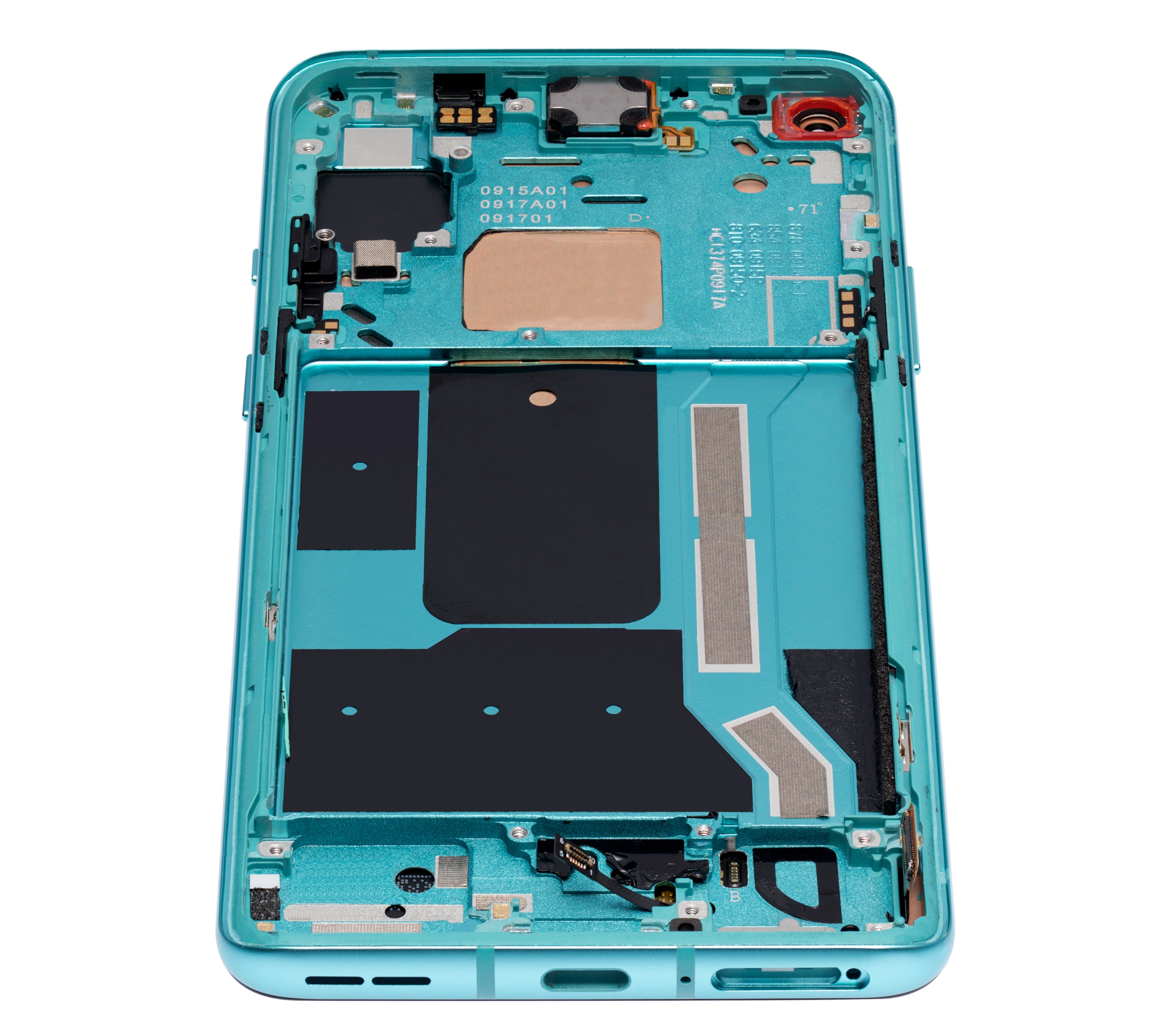 OLED-Display mit Rahmen für OnePlus 8T (Refurbished) (Aquamarine Green)