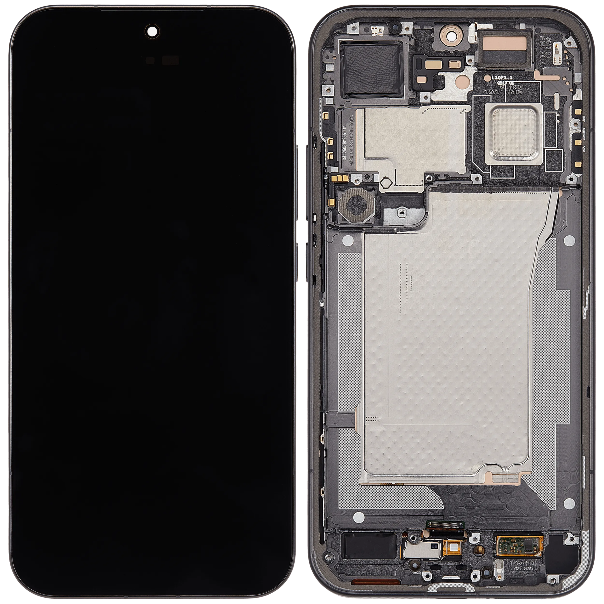 OLED-Display mit Rahmen für Xiaomi 17 Pro Max (Refurbished) (Schwarz)