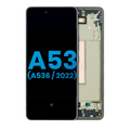 Samsung Galaxy A53 5G Display mit Rahmen Schwarz Aftermarket o. Fingerabdruck