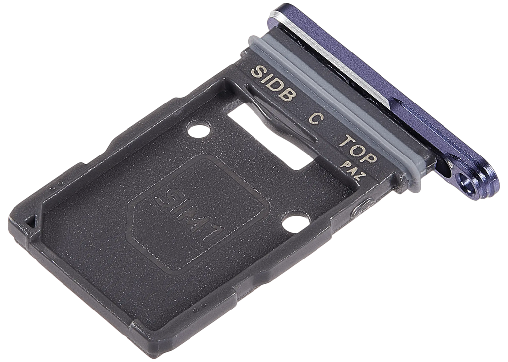 Single Sim Card Tray für Samsung Galaxy S26 (S942) (Cobalt Violet)