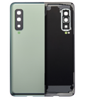 Back Cover Glass with Camera Lens for Samsung Galaxy Fold 4G (F900) (Aftermarket Plus) (Space Silver)