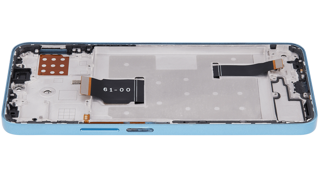 LCD-Display mit Rahmen für Honor X8A / X50i / 90 Lite (Aftermarket Plus) (Cyan Lake)