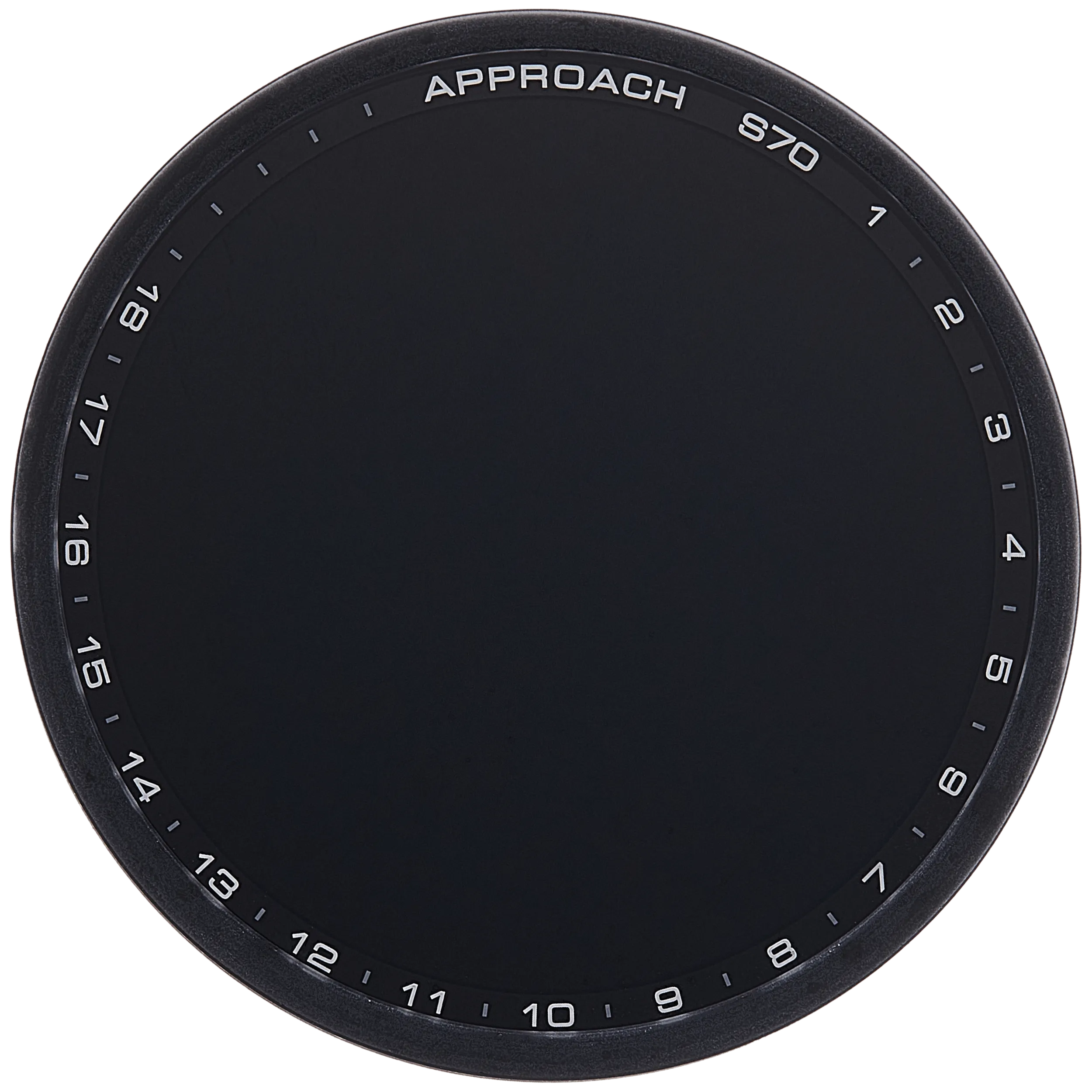 OLED-Display ohne Rahmen für Garmin Approach S70 (42mm) (2023) (Premium) (Schwarz)