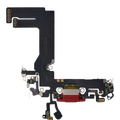 Ladebuchse-Flexkabel für iPhone 13 Mini (Aftermarket Plus) (Rot)