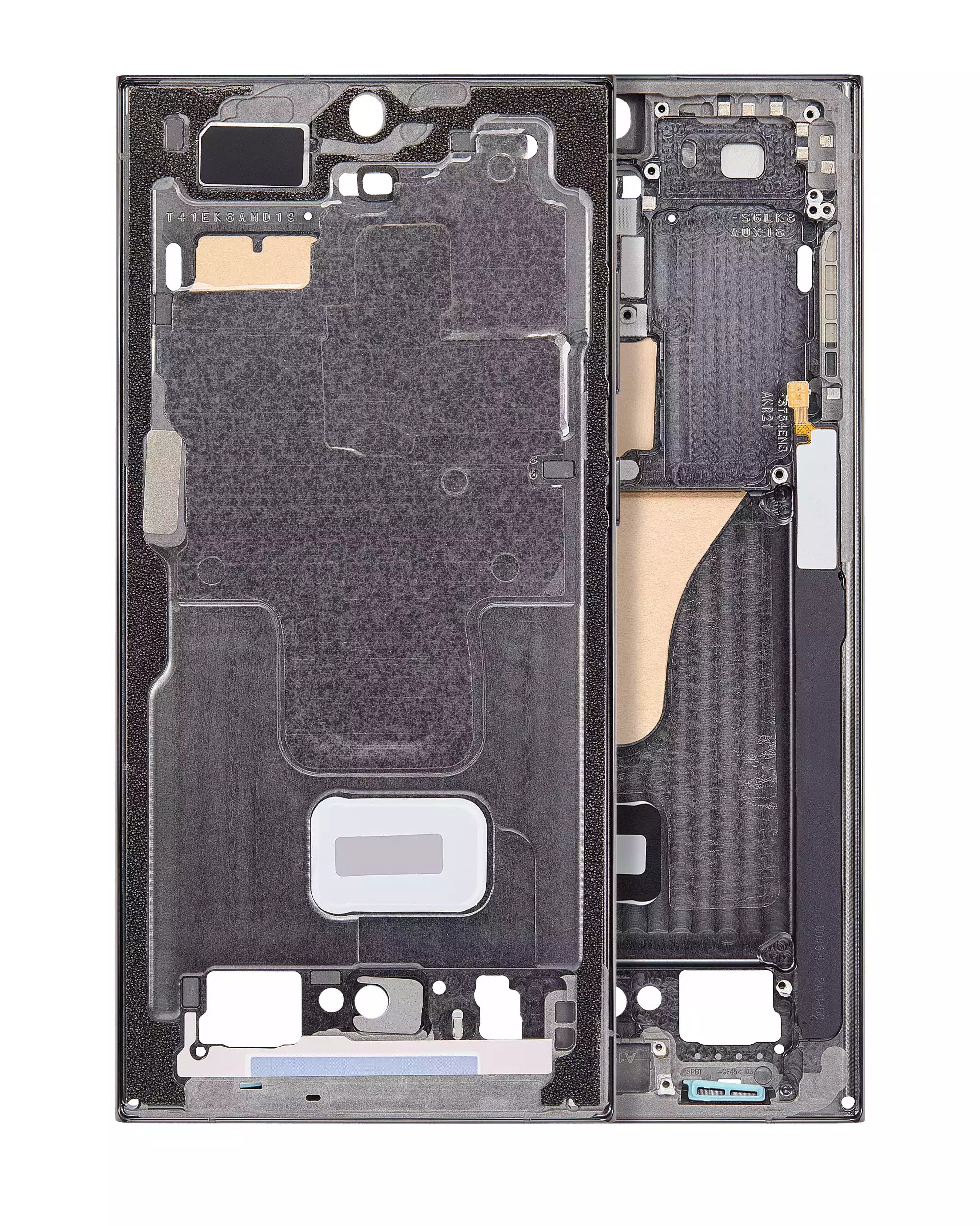 Midframe/Rahmen für Samsung Galaxy S23 Ultra 5G (US & International) (Grün) (Service Pack)