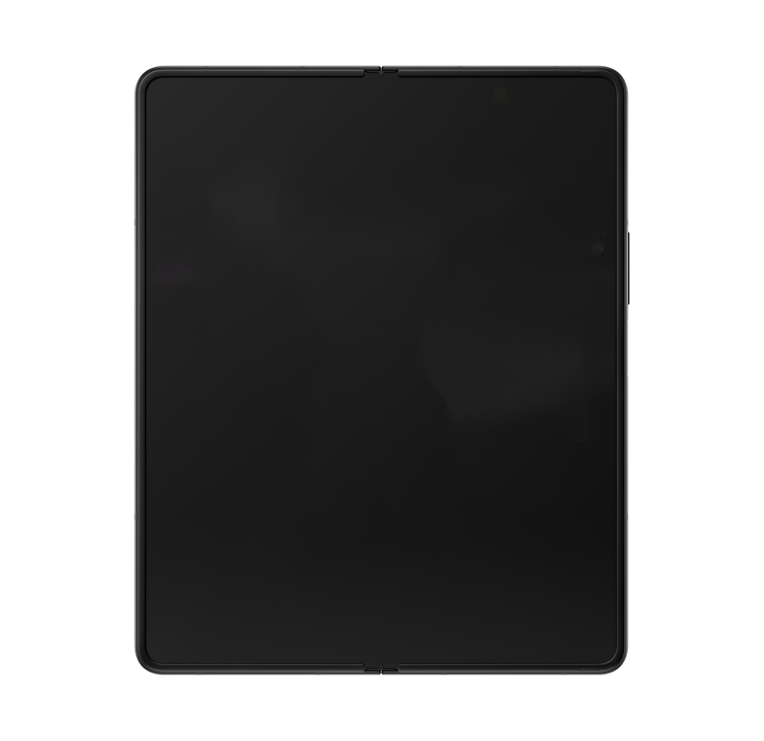 Inner OLED-Display mit Rahmen für Samsung Galaxy Z Fold 3 5G (US & International) (gebrauchter OEM-Ausbau, Qualität A) (Phantom Black)