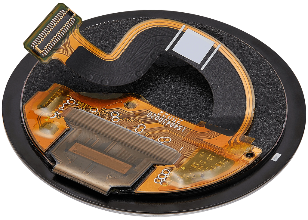 OLED-Display ohne Rahmen für Garmin Active 5 (2023) (Premium) (Schwarz)