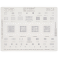 U-MTK5 BGA Reballing Stencil for Dimensity 720 / 810 / 800 / 820 / 900 / 1080, MT6853V / 6833V / 6873V / 6875V / 6877V (0.12mm) (Amaoe)