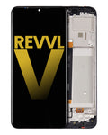 LCD-Display mit Rahmen für T-Mobile Revvl V (Refurbished, alle Farben)