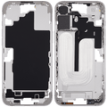 Midframe/Rahmen mit Power And Volume Button für iPhone 16 Plus (EU / Global Version) (Aftermarket Plus) (Weiß)