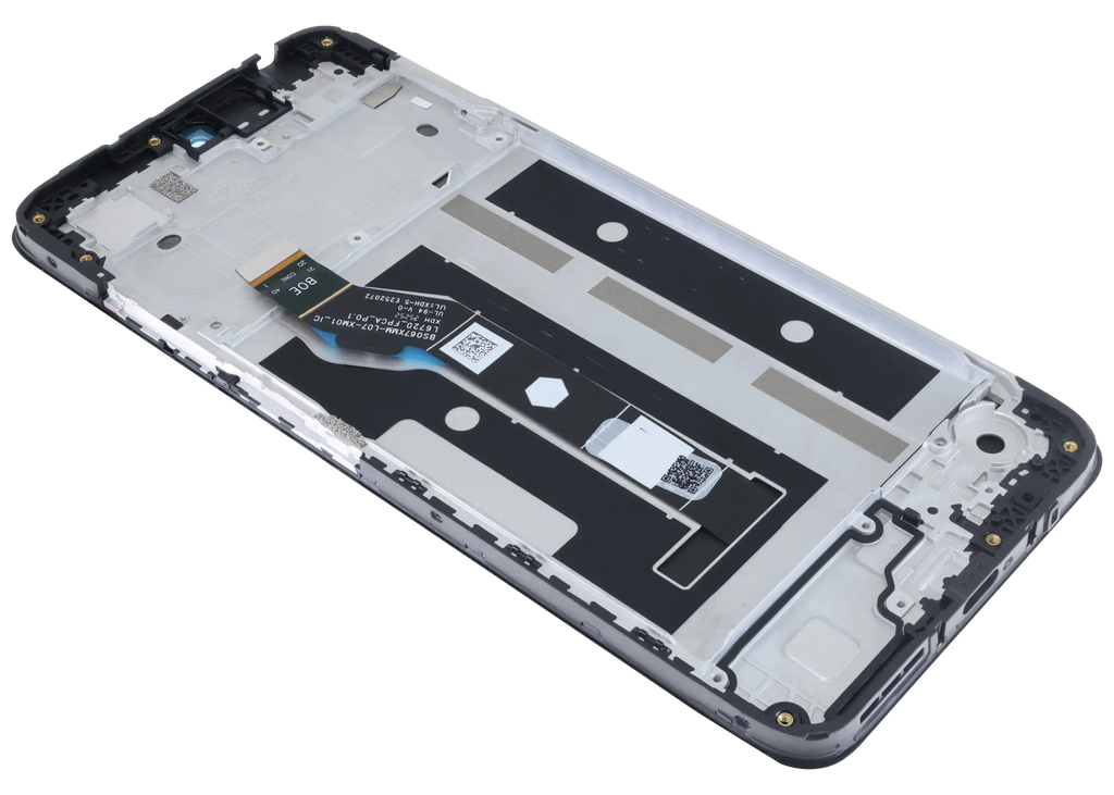 LCD-Display mit Rahmen für Motorola Moto G15 (XT2521 /2025) (Original OEM) (Alle Farben)