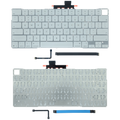 Keyboard (ANSI US) (Touch ID) für MacBook Neo (2026) (Original OEM) (Silber)