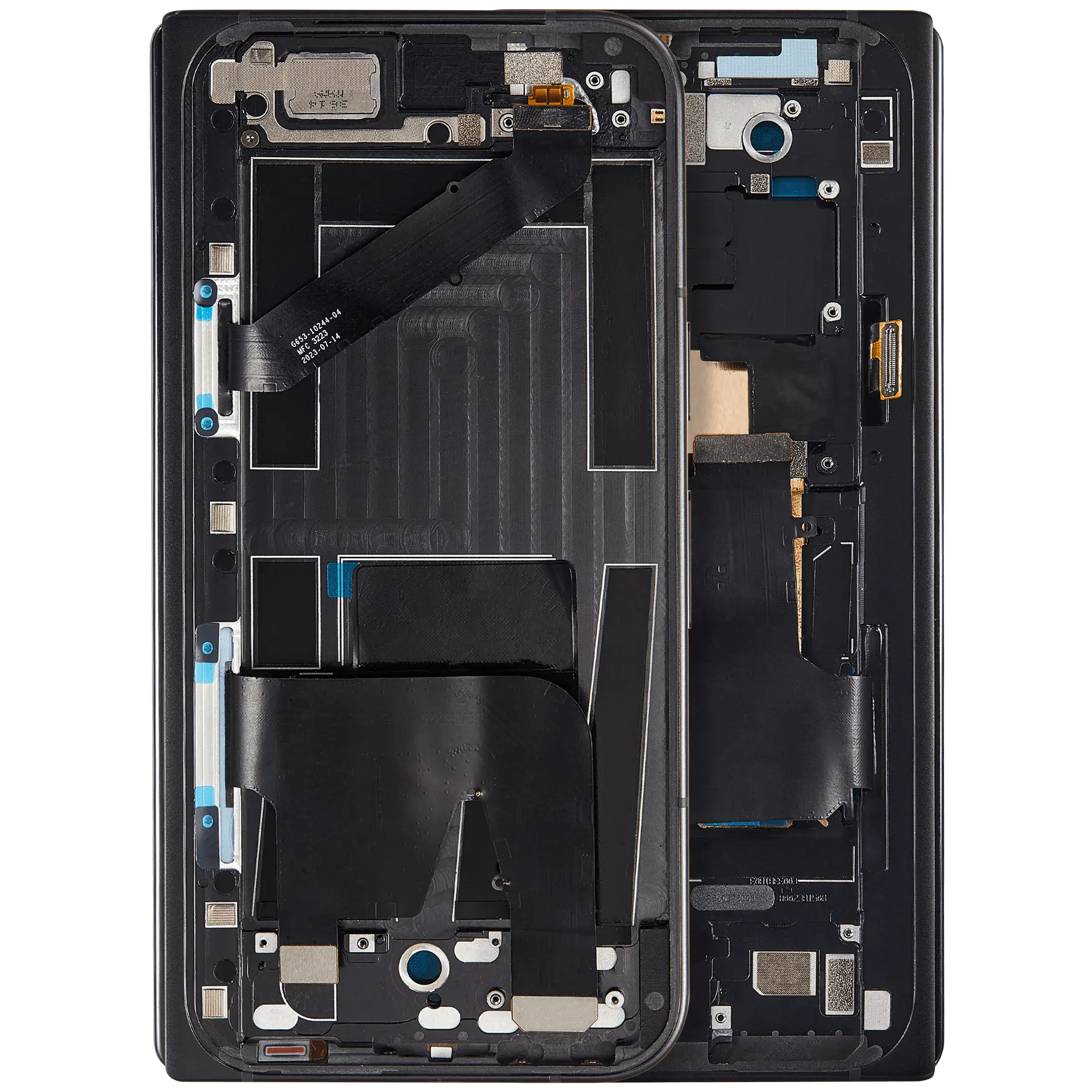 Midframe/Rahmen für Google Pixel 9 Pro Fold (Premium) (Obsidian)