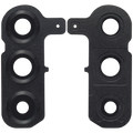 Kameralinse hinten mit Cover Bezel Ring für Samsung Galaxy S25 Plus (S936) (Premium) (Coral Rot)