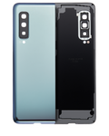 Backcover mit Kameralinse für Samsung Galaxy Fold Premium Space Silber