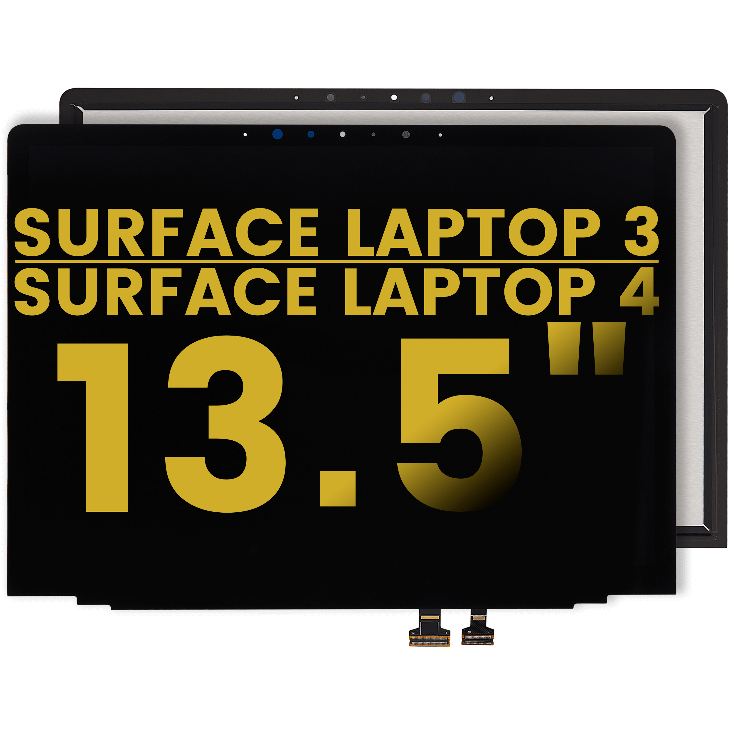 Top Case mit Keyboard (Canada) für Microsoft Surface Laptop 3 13.5" (1867 / 1868) (Grau)