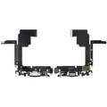 Ladebuchse Flex Cable für iPhone 15 Pro (gebrauchter OEM-Ausbau) (Blau Titanium)