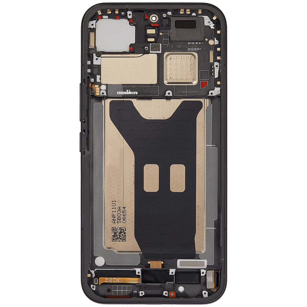 OLED-Display mit Rahmen für Xiaomi Poco F8 UItra / Redmi K90 Pro Max (Refurbished) (Schwarz)