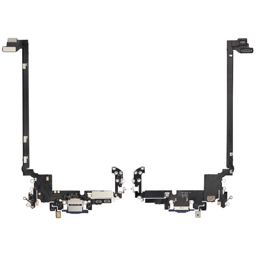 Ladebuchse Flex Cable für iPhone 17 Pro max (Aftermarket Plus) (US-Version) (Deep Blue)