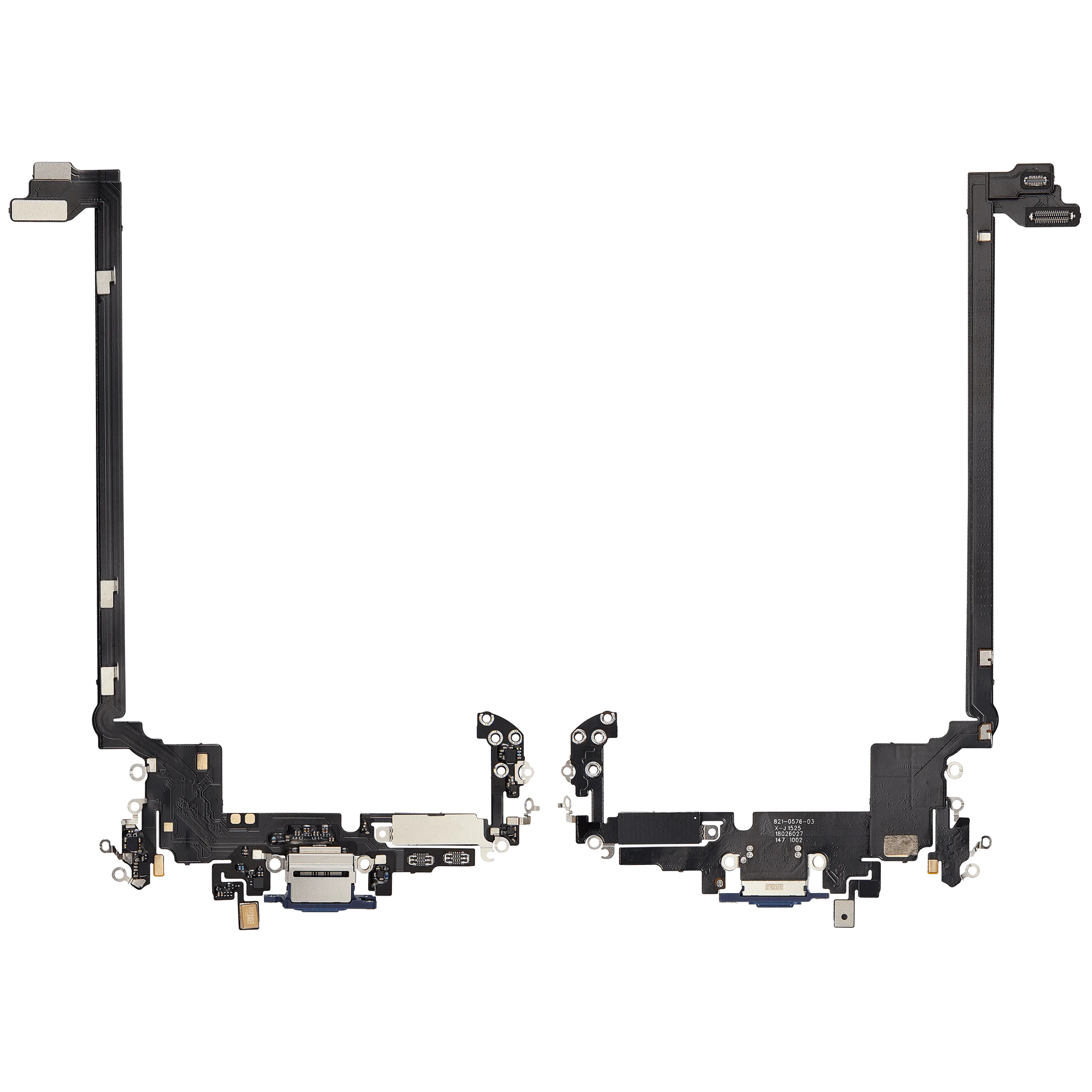 Ladebuchse Flex Cable für iPhone 17 Pro max (Aftermarket Plus) (US-Version) (Deep Blue)