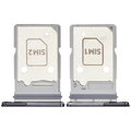 Dual Sim Card Tray für Samsung Galaxy Z Fold 7 (F966) (Premium) (Jet Black)