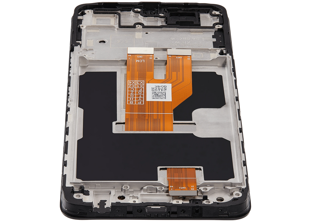 LCD-Display mit Rahmen für Vivo Y04 / Y29s (Refurbished) (Alle Farben)
